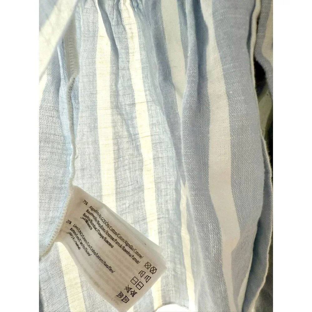 Mayoral Floral Flutter Sleeve Top Stripe Baby 12 Mo